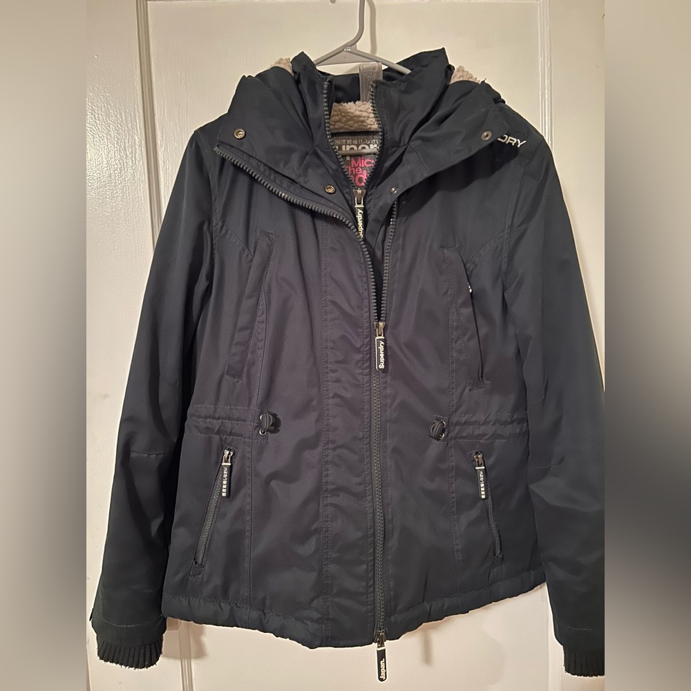 Women SuperDry Microfiber Windparka Jacket